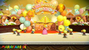 Welcome to the Festival of Sweets — Princess Peach: Showtime! walkthrough screenshot