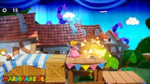 The Castle of Thorns — Princess Peach: Showtime! walkthrough screenshot
