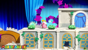 The Castle of Thorns — Princess Peach: Showtime! walkthrough screenshot