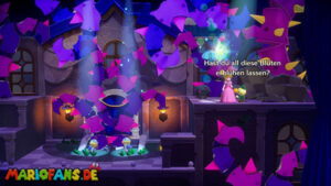 The Castle of Thorns — Princess Peach: Showtime! walkthrough screenshot