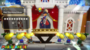 The Castle of Thorns — Princess Peach: Showtime! walkthrough screenshot