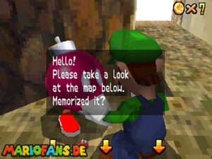 Super Mario 64 DS walkthrough screenshot
