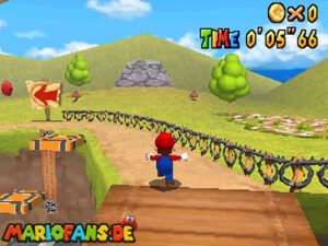 Super Mario 64 DS walkthrough screenshot