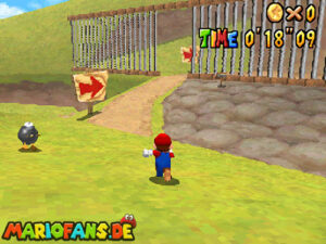 Super Mario 64 DS walkthrough screenshot