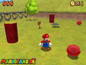 Super Mario 64 DS walkthrough screenshot