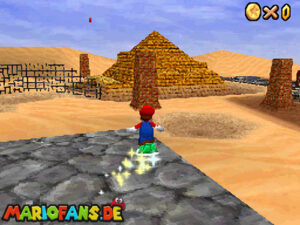 Super Mario 64 DS walkthrough screenshot