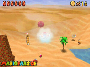 Super Mario 64 DS walkthrough screenshot