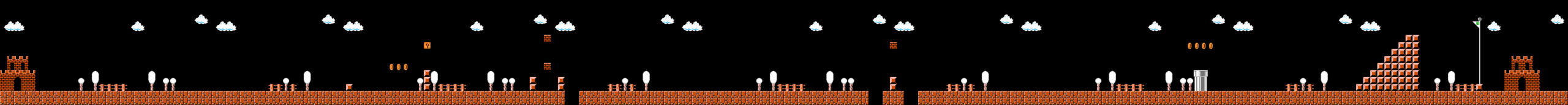 Super Mario Bros. walkthrough screenshot