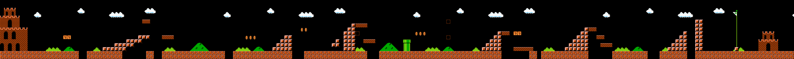 Super Mario Bros. walkthrough screenshot