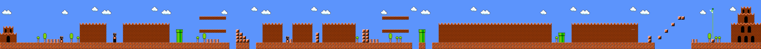 Super Mario Bros. walkthrough screenshot