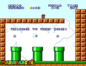 Super Mario Bros. walkthrough screenshot