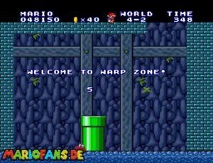 Super Mario Bros. walkthrough screenshot