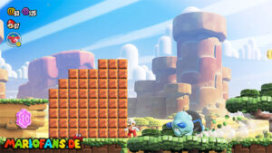 Pipe-Rock Plateau — Super Mario Bros. Wonder walkthrough screenshot
