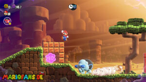 Pipe-Rock Plateau — Super Mario Bros. Wonder walkthrough screenshot