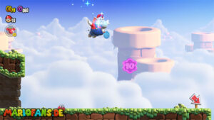 Pipe-Rock Plateau — Super Mario Bros. Wonder walkthrough screenshot