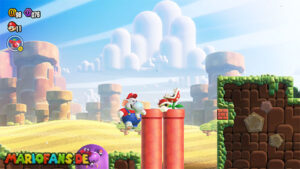 Pipe-Rock Plateau — Super Mario Bros. Wonder walkthrough screenshot