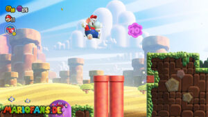 Pipe-Rock Plateau — Super Mario Bros. Wonder walkthrough screenshot