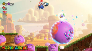 Pipe-Rock Plateau — Super Mario Bros. Wonder walkthrough screenshot