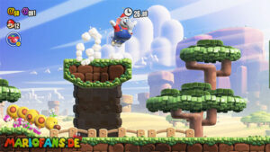 Pipe-Rock Plateau — Super Mario Bros. Wonder walkthrough screenshot