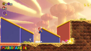 Pipe-Rock Plateau — Super Mario Bros. Wonder walkthrough screenshot