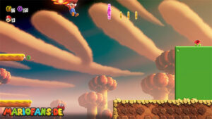 Pipe-Rock Plateau — Super Mario Bros. Wonder walkthrough screenshot