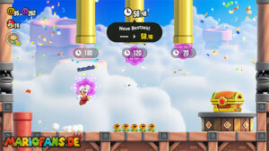 Pipe-Rock Plateau — Super Mario Bros. Wonder walkthrough screenshot