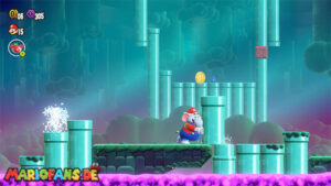 Pipe-Rock Plateau — Super Mario Bros. Wonder walkthrough screenshot