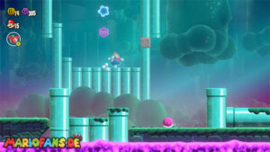 Pipe-Rock Plateau — Super Mario Bros. Wonder walkthrough screenshot