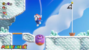 Pipe-Rock Plateau — Super Mario Bros. Wonder walkthrough screenshot