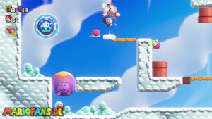 Pipe-Rock Plateau — Super Mario Bros. Wonder walkthrough screenshot