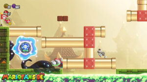 Pipe-Rock Plateau — Super Mario Bros. Wonder walkthrough screenshot