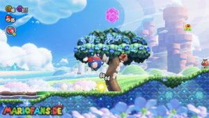 Pipe-Rock Plateau — Super Mario Bros. Wonder walkthrough screenshot