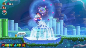 Pipe-Rock Plateau — Super Mario Bros. Wonder walkthrough screenshot