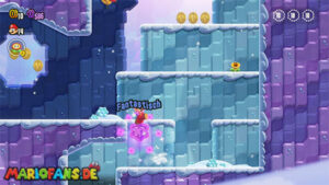 Fluff-Puff Peaks — Super Mario Bros. Wonder walkthrough screenshot