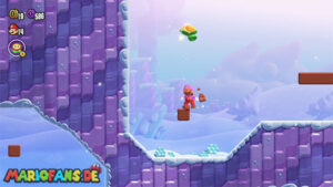 Fluff-Puff Peaks — Super Mario Bros. Wonder walkthrough screenshot