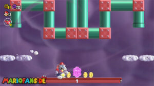 Fluff-Puff Peaks — Super Mario Bros. Wonder walkthrough screenshot