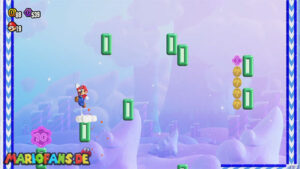 Fluff-Puff Peaks — Super Mario Bros. Wonder walkthrough screenshot