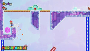 Fluff-Puff Peaks — Super Mario Bros. Wonder walkthrough screenshot