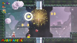 Fluff-Puff Peaks — Super Mario Bros. Wonder walkthrough screenshot