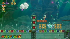 Fluff-Puff Peaks — Super Mario Bros. Wonder walkthrough screenshot