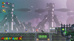 Fluff-Puff Peaks — Super Mario Bros. Wonder walkthrough screenshot