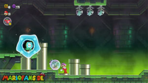 Fluff-Puff Peaks — Super Mario Bros. Wonder walkthrough screenshot