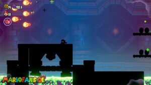 Fluff-Puff Peaks — Super Mario Bros. Wonder walkthrough screenshot