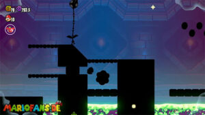 Fluff-Puff Peaks — Super Mario Bros. Wonder walkthrough screenshot