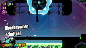 Fluff-Puff Peaks — Super Mario Bros. Wonder walkthrough screenshot