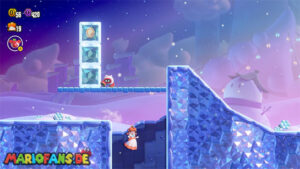 Fluff-Puff Peaks — Super Mario Bros. Wonder walkthrough screenshot