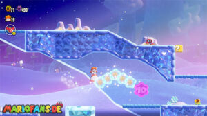 Fluff-Puff Peaks — Super Mario Bros. Wonder walkthrough screenshot