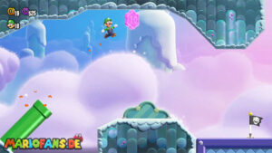 Fluff-Puff Peaks — Super Mario Bros. Wonder walkthrough screenshot