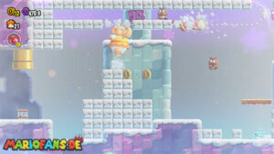 Fluff-Puff Peaks — Super Mario Bros. Wonder walkthrough screenshot