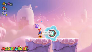 Fluff-Puff Peaks — Super Mario Bros. Wonder walkthrough screenshot